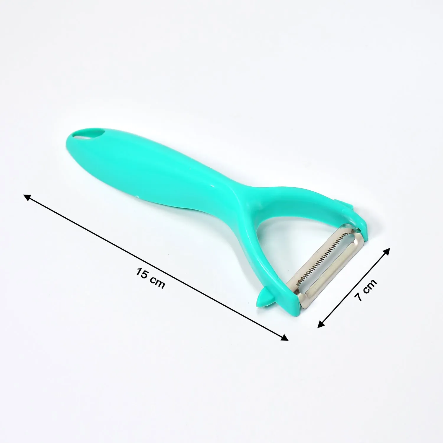 2115 Multi-Function Non-Slip Handle steel Blade Peeler for Kitchen (1pc)