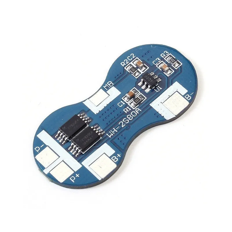 2S Li-ion 18650 Lithium Battery Charger Protection Board