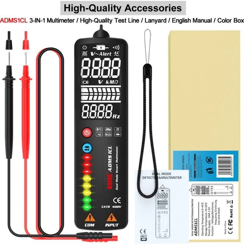 AC/DC Digital LCD Multi-Meter Tester