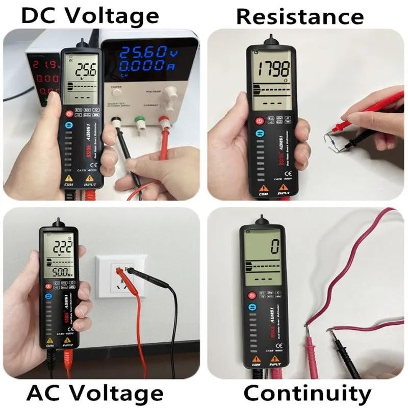 AC/DC Digital LCD Multi-Meter Tester