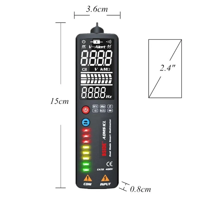 AC/DC Digital LCD Multi-Meter Tester