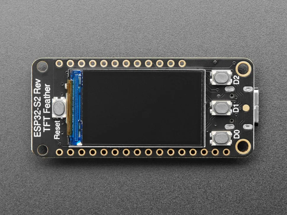 Adafruit ESP32-S2 Reverse TFT Feather