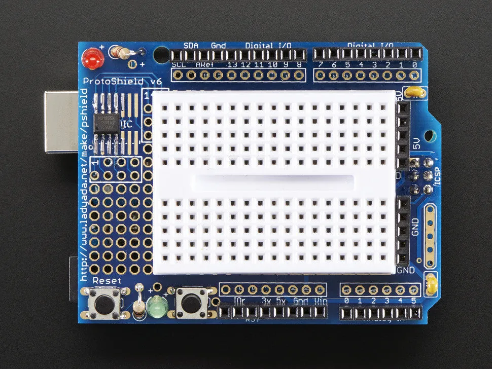 Adafruit Proto Shield for Arduino Kit - Stackable Version R3