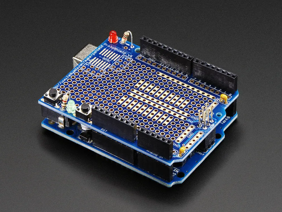 Adafruit Proto Shield for Arduino Kit - Stackable Version R3