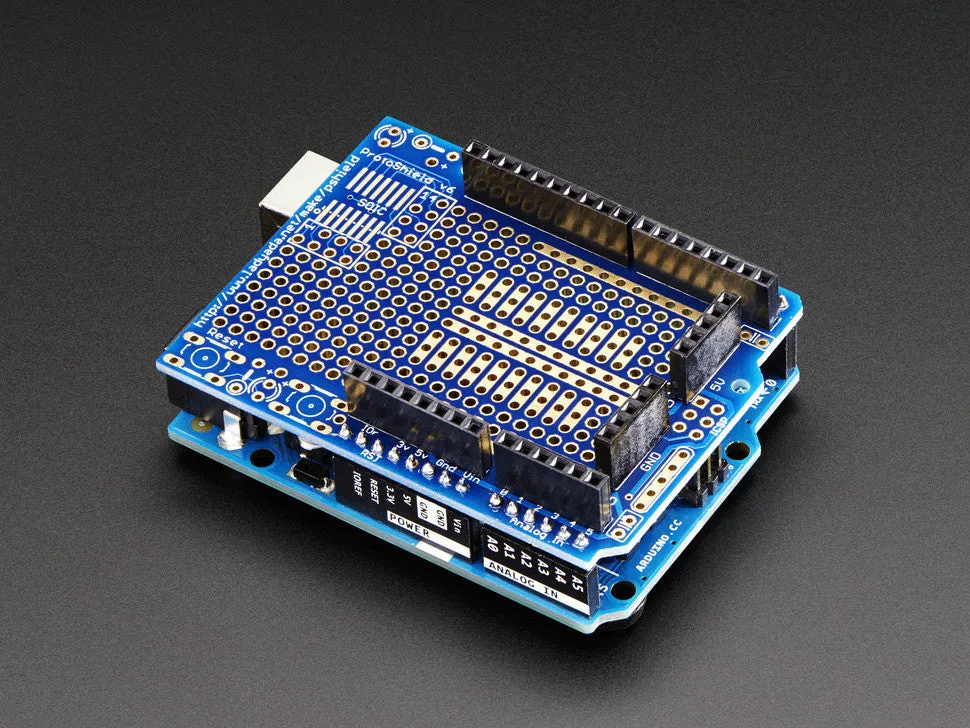 Adafruit Proto Shield for Arduino Kit - Stackable Version R3