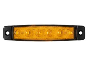 Amber Slimline LED Marker Lamp for Trucks