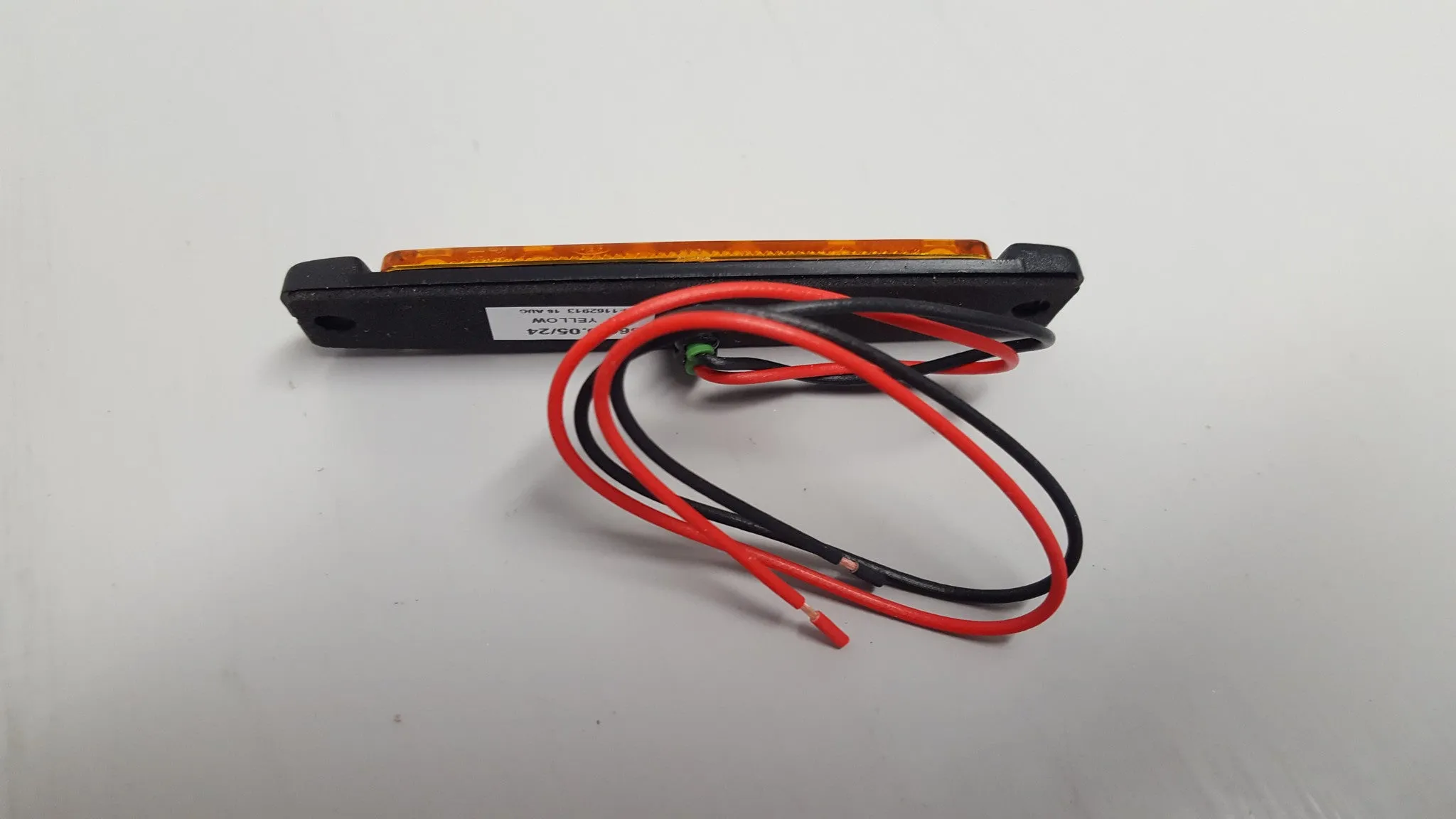 Amber Slimline LED Marker Lamp for Trucks