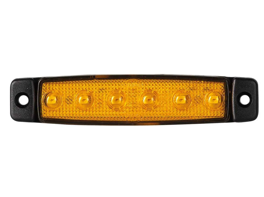 Amber Slimline LED Marker Lamp for Trucks