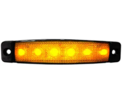 Amber Slimline LED Marker Lamp for Trucks