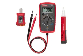 Amprobe PK-110 Three Piece Electrical Test Kit