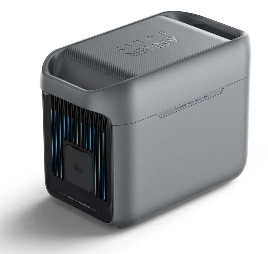 Anker SOLIX C1000X Portable Power Station and Expansion Battery