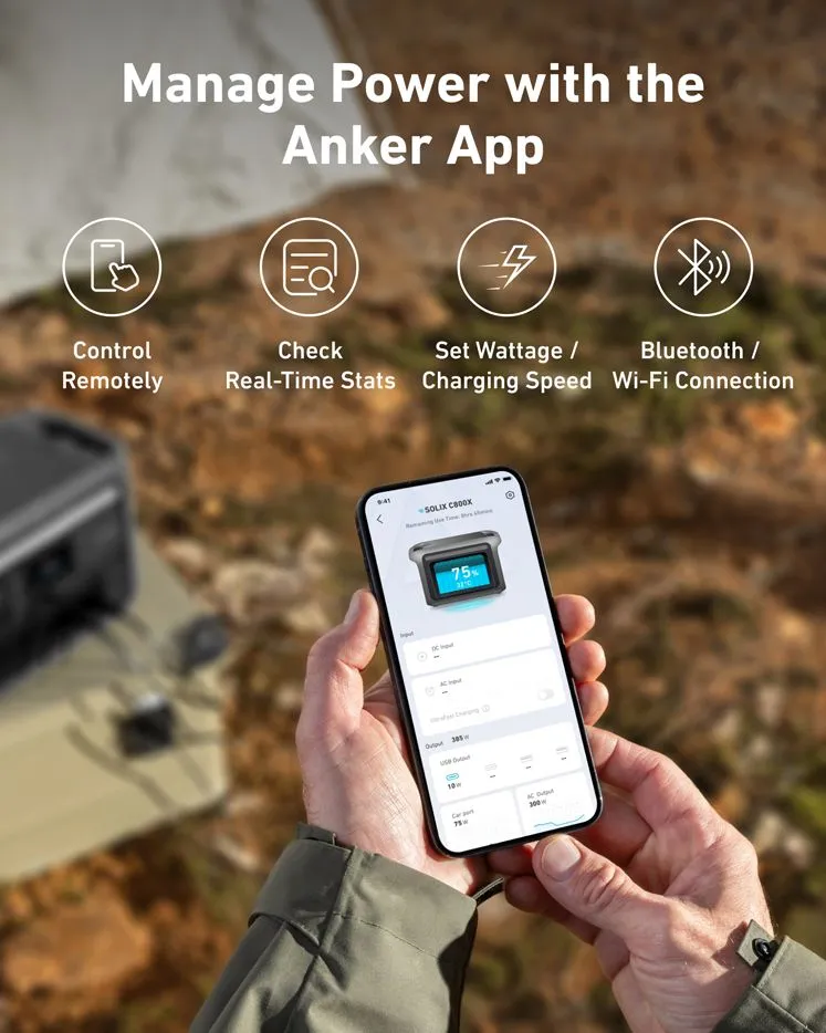 Anker SOLIX C800X Portable Power Station