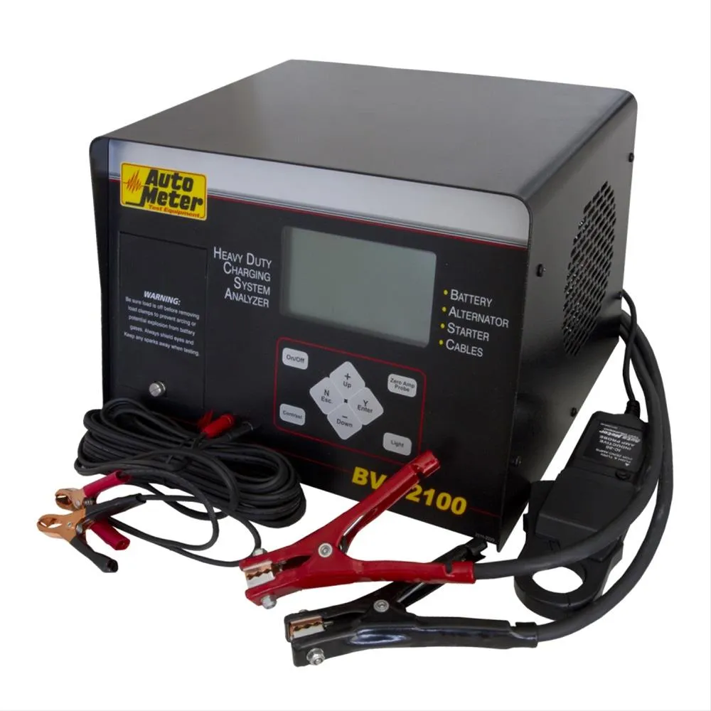 AutoMeter Heavy-Duty Automated Electrical System Analyzers BVA2100