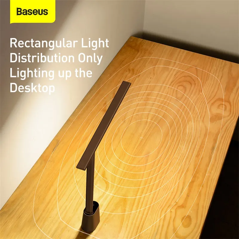 Baseus Smart Eye Folding Reading Desk LED Lamp Rechargeable Smart Light GREY (DGZG-0G)