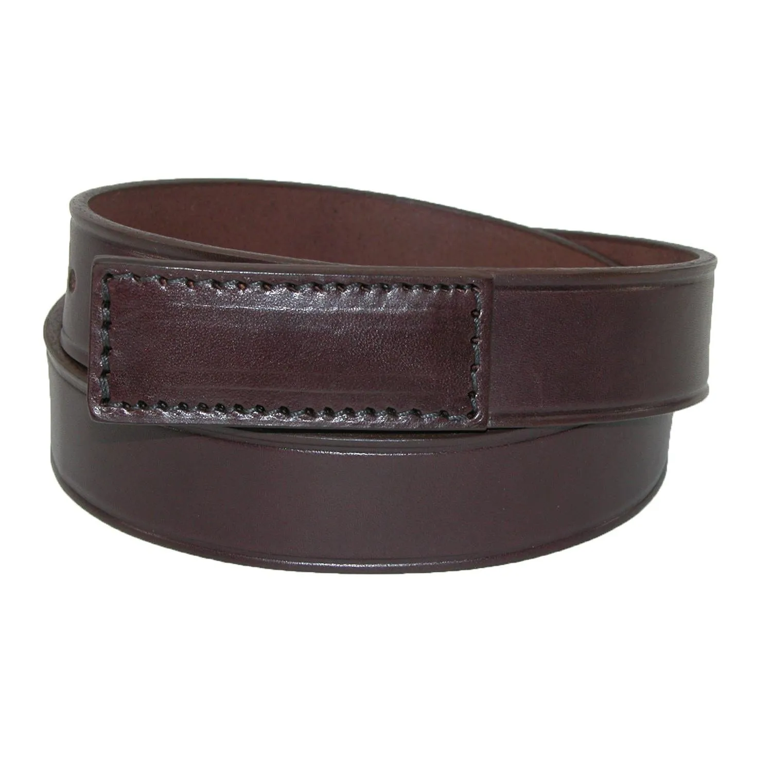 Boston Leather Men's Leather Movers & Mechanics No Scratch Work Belt