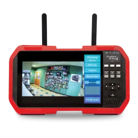 CamView IP Pro- X™ HD Full Touch Screen Display IP and Analog Security Camera Tester - (8075)