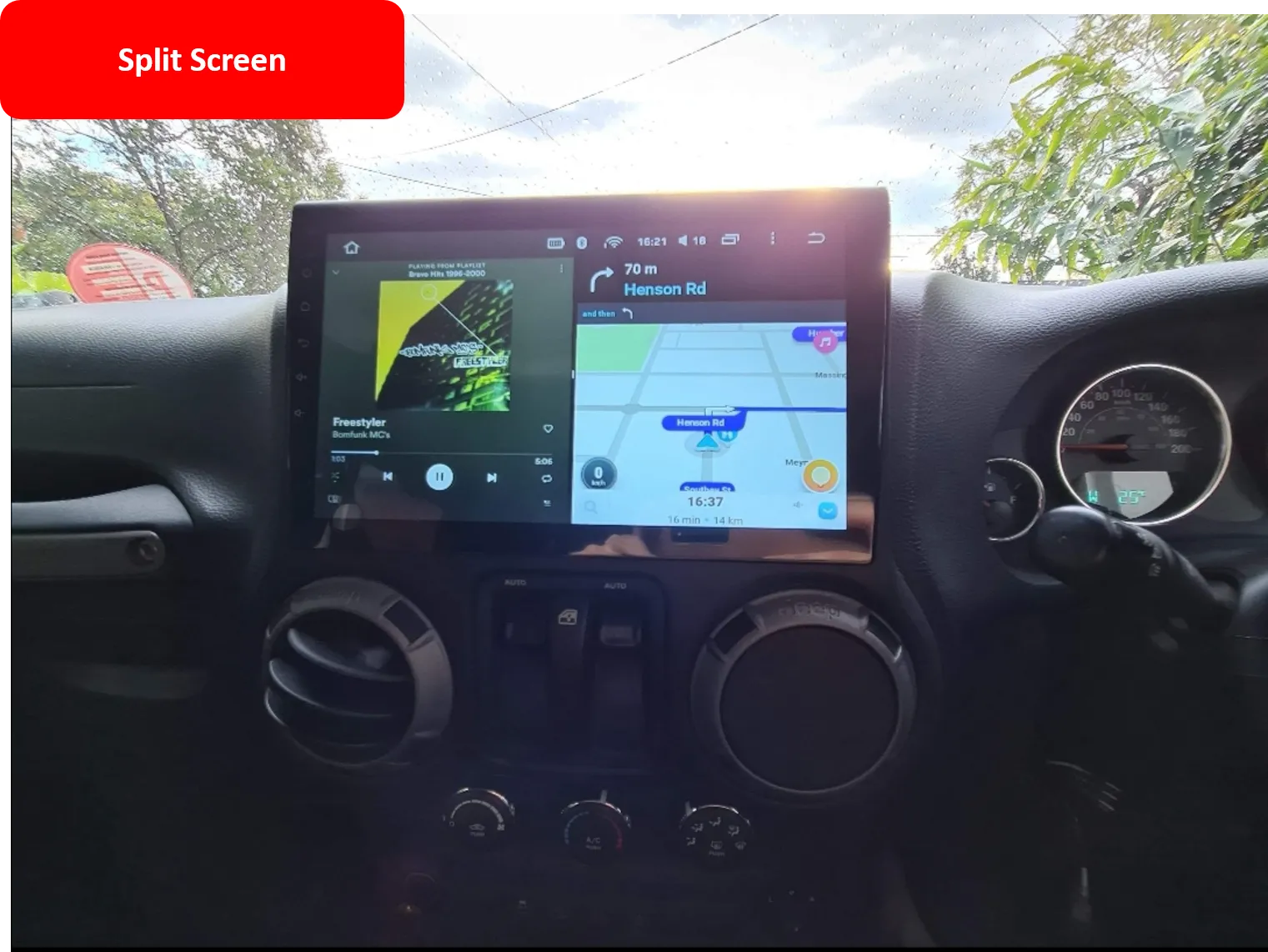 Car Dealz 10.2" Android 10.0 Ford Ranger 2 2006 - 2011 In Dash Plus OEM Fascia