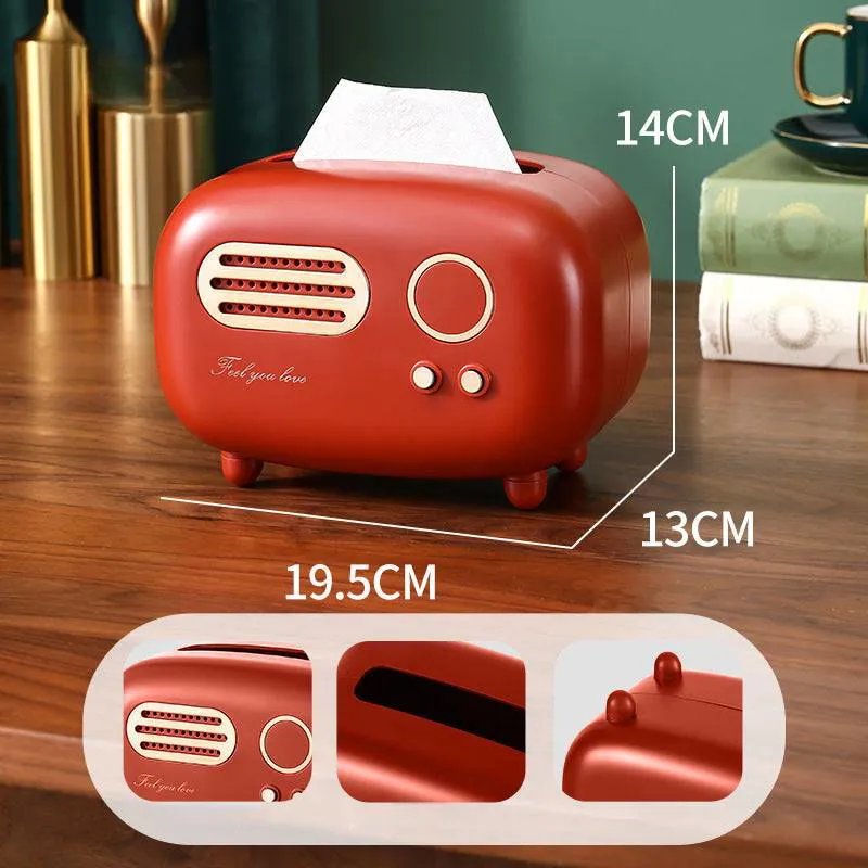 Cuty Radio Tissue Box Holder, for Home Decoration