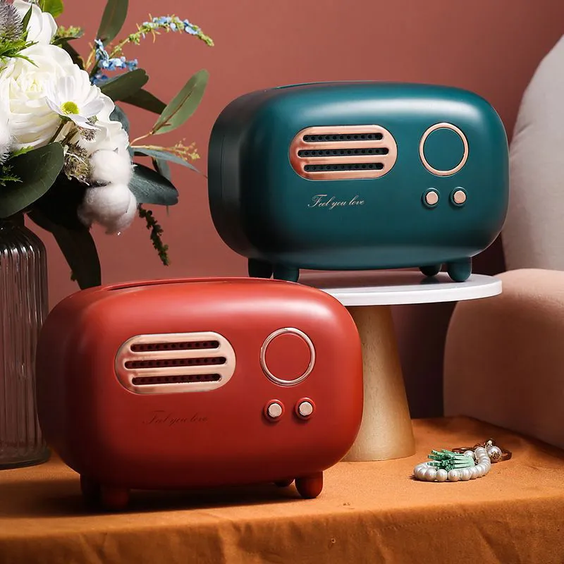 Cuty Radio Tissue Box Holder, for Home Decoration