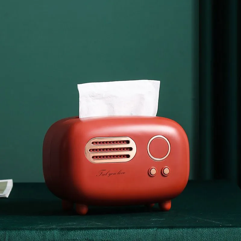 Cuty Radio Tissue Box Holder, for Home Decoration