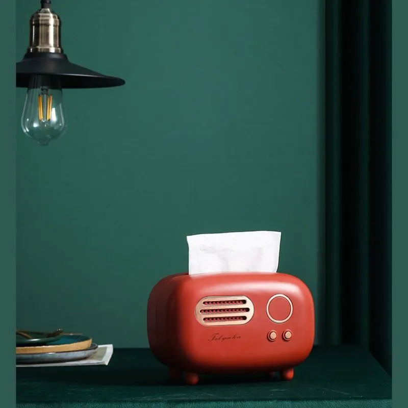 Cuty Radio Tissue Box Holder, for Home Decoration