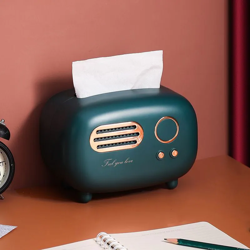 Cuty Radio Tissue Box Holder, for Home Decoration