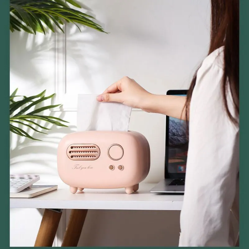 Cuty Radio Tissue Box Holder, for Home Decoration