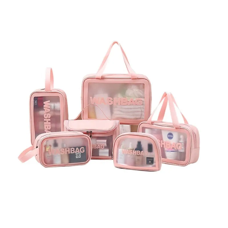 deanwangkt  Waterproof Female Storage Make up Cases Bag Fashion Outdoor Girl Makeup Bag Women Cosmetic Bag Women Toiletries Organizer