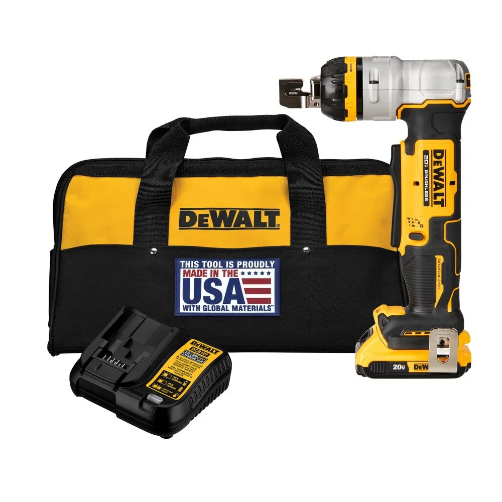 DeWALT DCE158D1 20V MAX XR Brushless Cordless Wire Mesh Cable Tray Cutter Kit