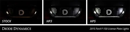 Diode Dynamics LED License Plate Light (Pair) - 2010  Raptor