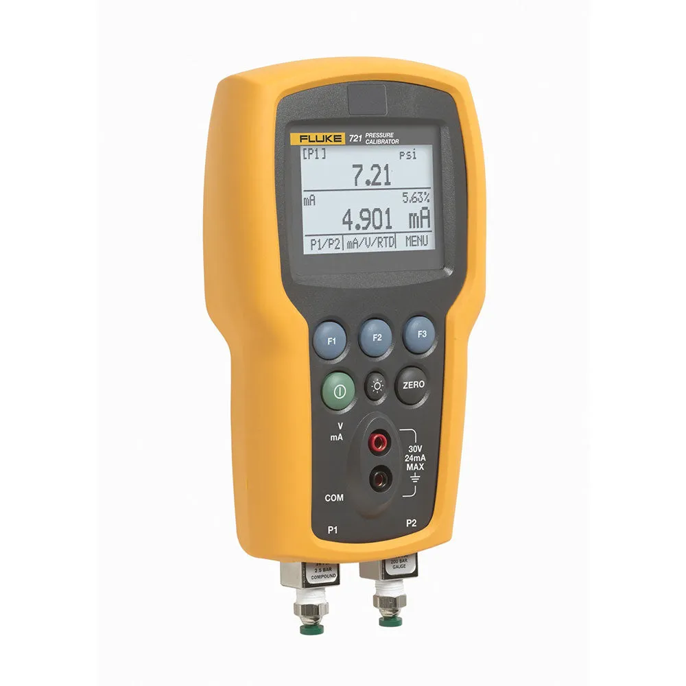 Fluke 721-1650 Dual Sensor Pressure Calibrator, 16 Psig, 5000 Psig