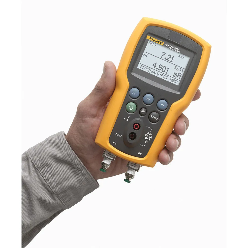 Fluke 721-1650 Dual Sensor Pressure Calibrator, 16 Psig, 5000 Psig