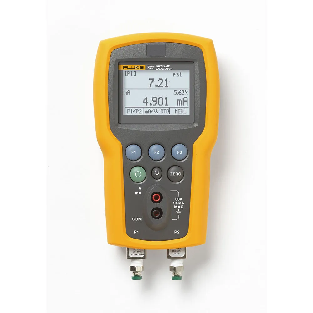 Fluke 721-1650 Dual Sensor Pressure Calibrator, 16 Psig, 5000 Psig