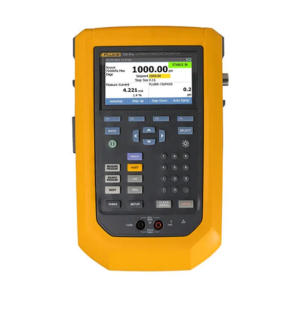 Fluke 729 Pro Automatic Pressure Calibrator (item no. 5300476, 5300483)