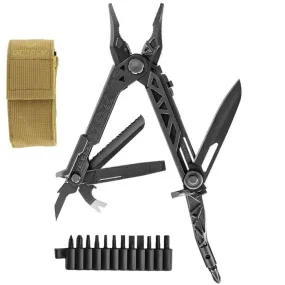 Gerber Centre-Drive Multi-Tool (Black w/ MOLLE Sheath   Bit Set) (Customised)