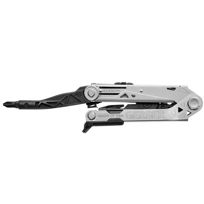 Gerber Centre-Drive Multi-Tool (Stainless Steel/Black w/ Nylon Sheath   Bit Set) (Customised)