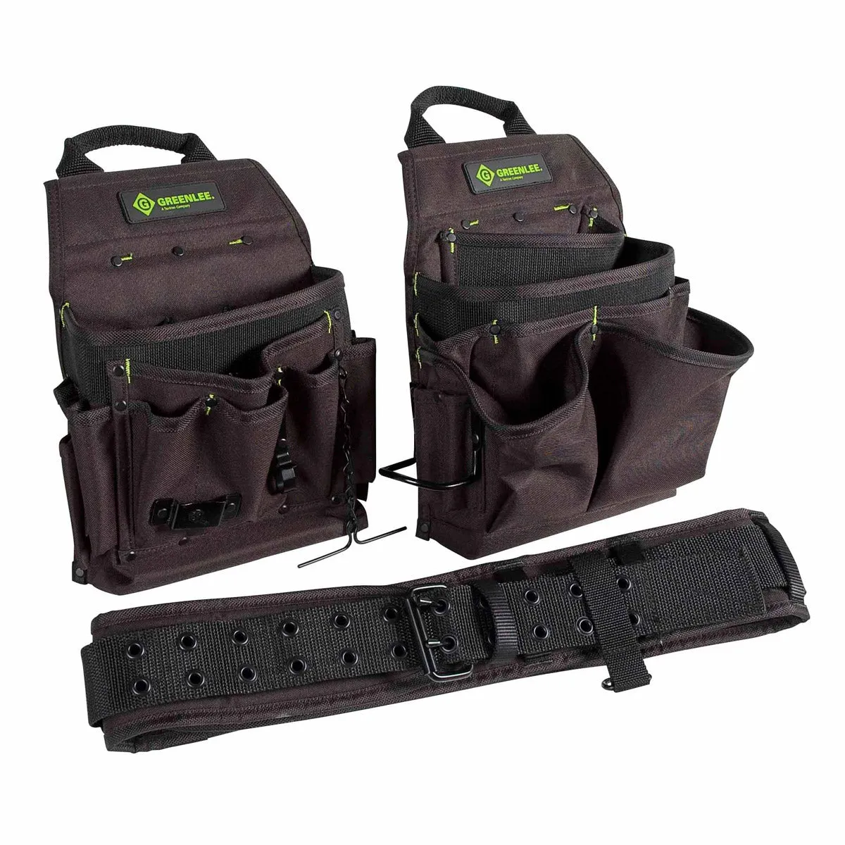 Greenlee 0158-16 Pouch/Belt Combo 3 Piece