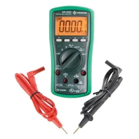 Greenlee DM-200A 6,000-Count Digital Multimeter, 1000V, 8A (DM-200A)