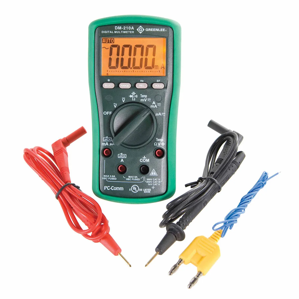 Greenlee DM-210A Digital Multimeter