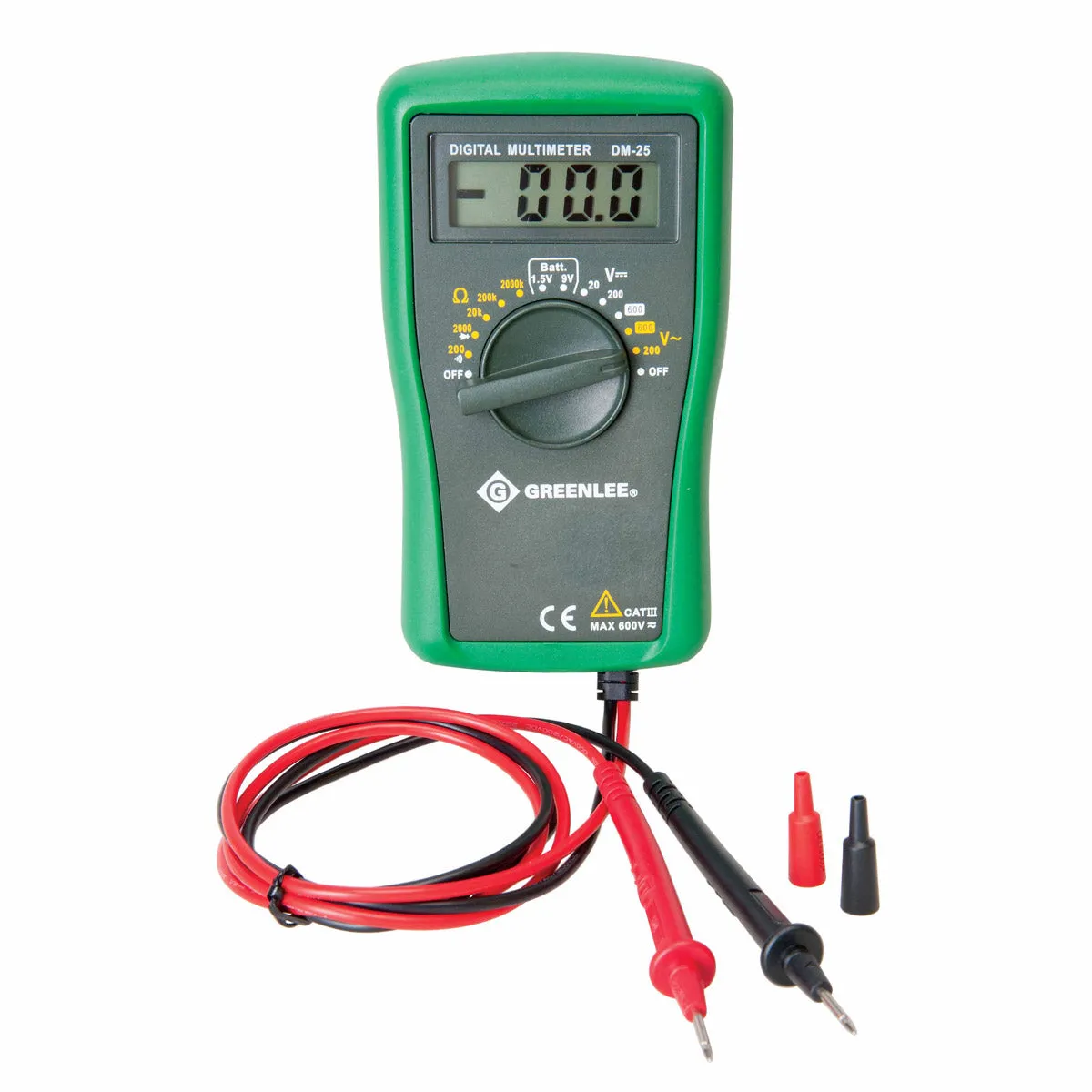 Greenlee DM-25 Manual Ranging Multimeter