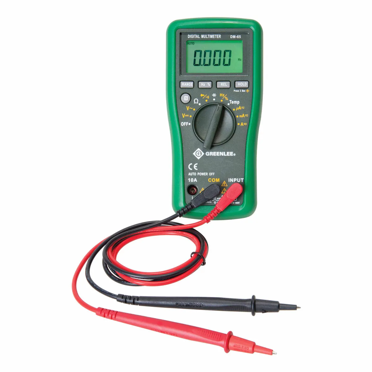 Greenlee DM-65 1000V AC/DC Digital Multimeters