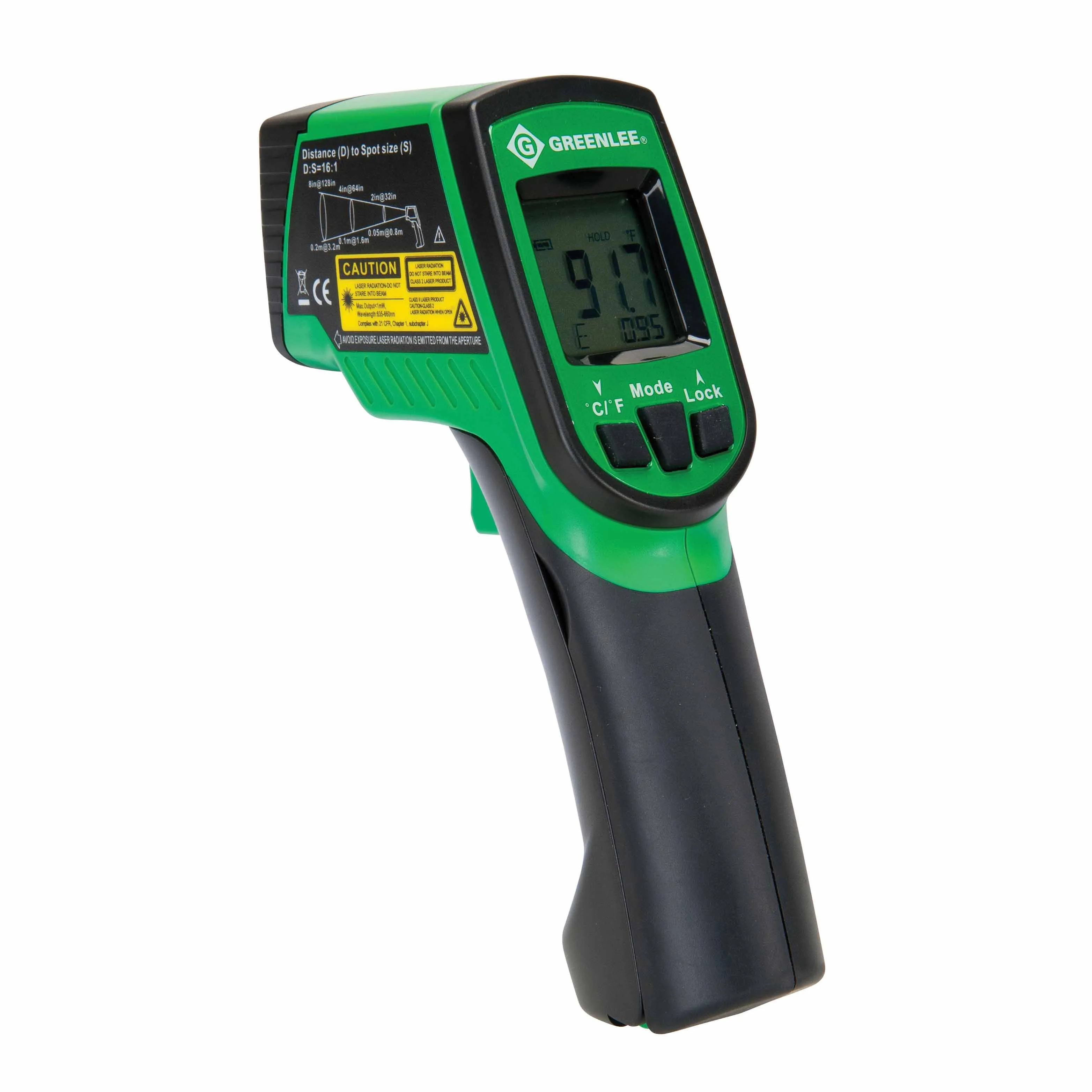 Greenlee TG-2000 Dual Laser Infrared Thermometer