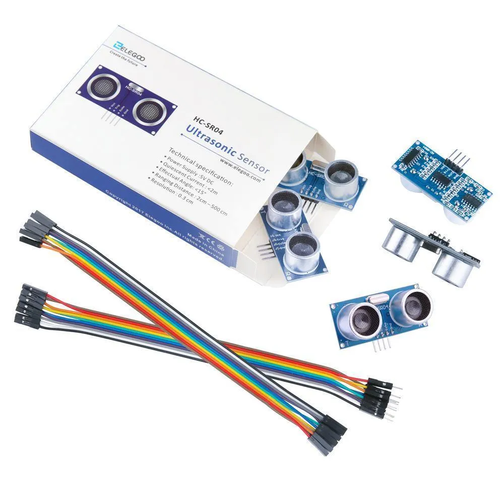 HC-SR04 Ultrasonic Sensor Module (5 Sets)