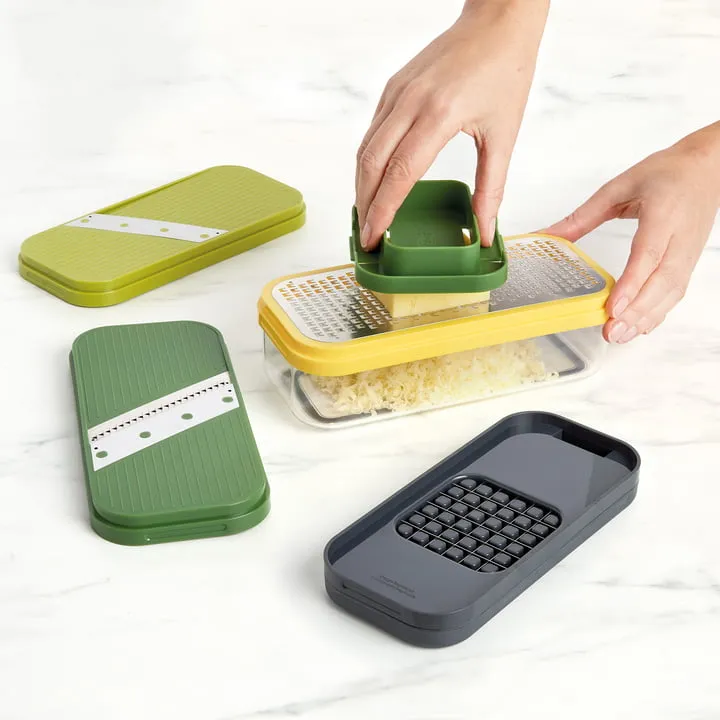 Joseph Joseph Multi-prep Compact Multicolour 4-piece Grater & Slicer