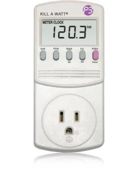 Kill A Watt Electricity Usage Monitor