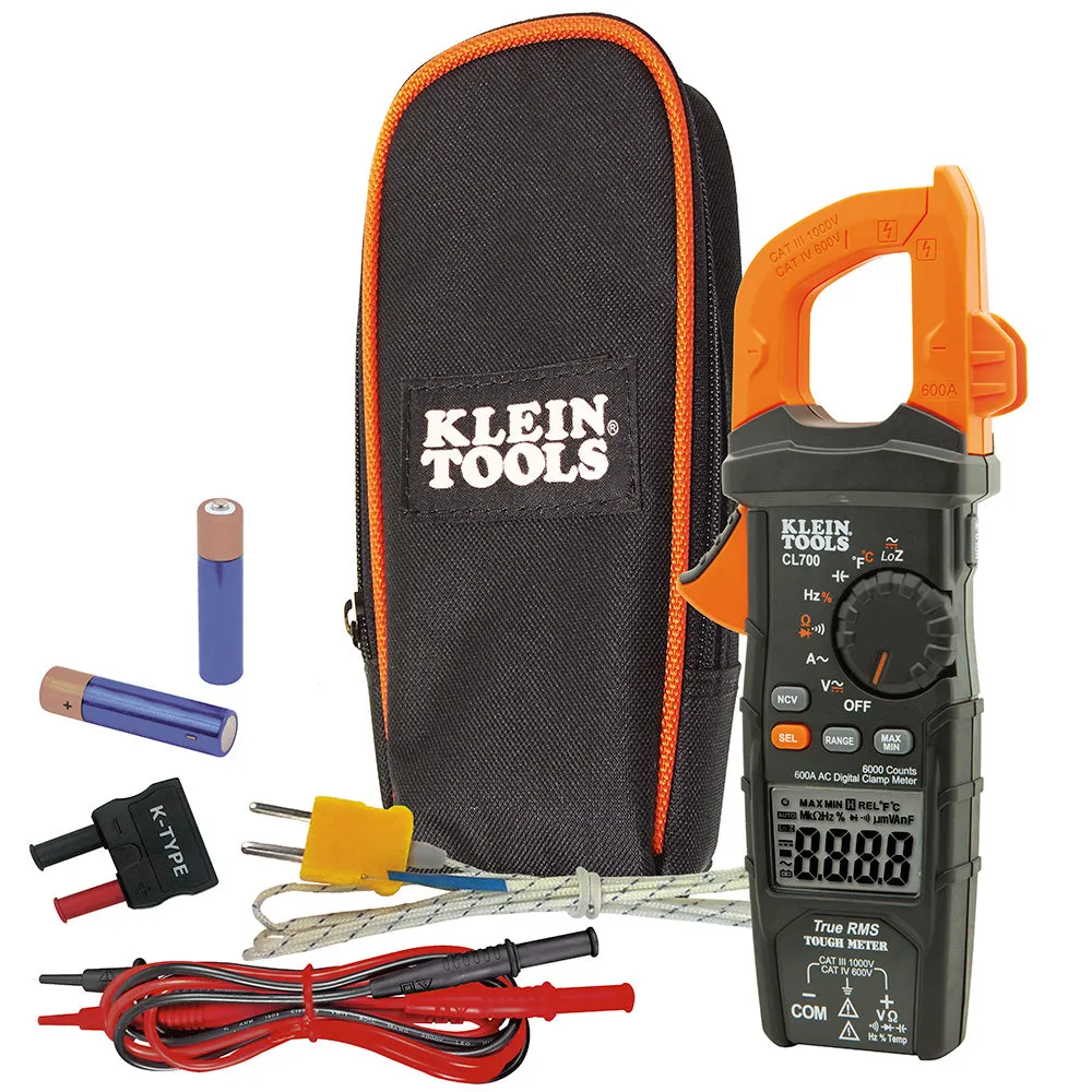 Klein Digital Clamp Meter AC Auto-Ranging LoZ (94-CL700)