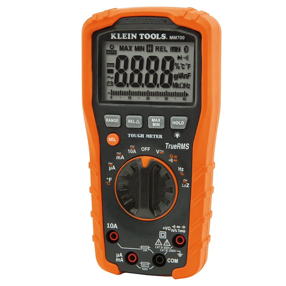 Klein Digital Multimeter TRMS/Low Impedance - (94-MM700)