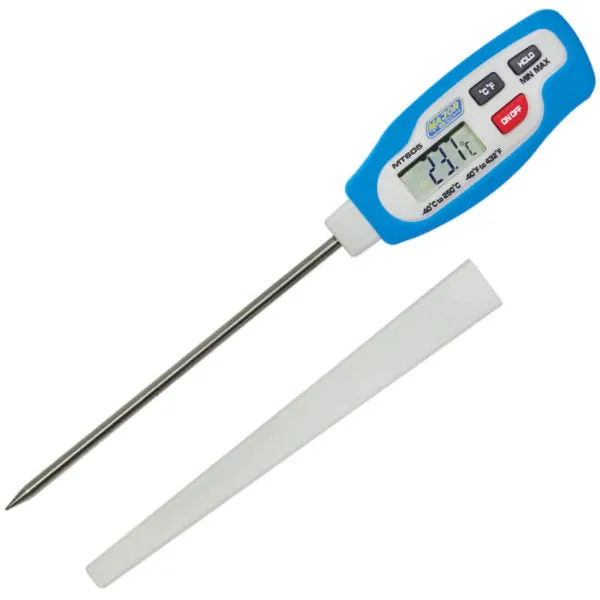 Major Tech MT605 Pen Type Thermometer 115mm Integral Probe