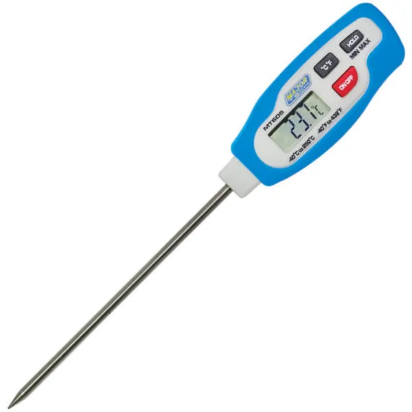 Major Tech MT605 Pen Type Thermometer 115mm Integral Probe