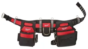 Milwaukee 48-22-8110 Electrician's Work Belt, 30 to 53 in Waist, Nylon, Black/Red, 29-Pocket :EA: QUANTITY: 1